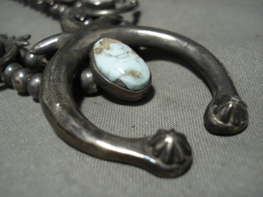 Rare Dry Creek Turquoise Vintage Navajo Native American Jewelry