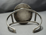 Rare Huge Early Vintage Native American Jewelry Navajo Royston Turquoise Sterling Silver Cuff Bracelet-Nativo Arts
