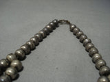 Rare Turquoise Vintage Native American Jewelry Navajo Sterling Silver Squash Blossom Necklace Old-Nativo Arts