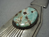 Rare Vintage Native American Jewelry Navajo Kee Joe Benally Turquoise Sterling Silver Letter Opener-Nativo Arts
