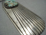 Rare Vintage Native American Jewelry Navajo Kee Joe Benally Turquoise Sterling Silver Letter Opener-Nativo Arts