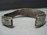 Rare!! Vintage Native American Jewelry Navajo Turquoise Ironwood Sterling Silver Bracelet Cuff Old-Nativo Arts