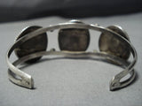 Rare Vintage Natural Royston Turquoise Native American Jewelry Navajo Sterling Silver Bracelet-Nativo Arts