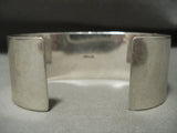 Rare Vintage Zuni/ Navajo 'Slanted Needlepoint Turquoise' Native American Jewelry Silver Bracelet-Nativo Arts