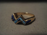 Real Authentic Opal Vintage Navajo Native American Jewelry jewelry Solid 14k Gold Ring-Nativo Arts