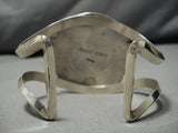 Remarkable Vintage Navajo Sterling Silver Native American Ross Scott Bracelet-Nativo Arts
