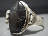 Shooting Stars Native American Jewelry Navajo Turquoise Sterling Silver Bracelet Cuff-Nativo Arts