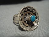 So Unique And Cool! Vintage Navajo Native American Jewelry Silver Basket Turquoise Ing Old-Nativo Arts