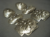 Some Of The Largest Navajo Sterling Native American Jewelry Silver Earrings We've Collected-Nativo Arts