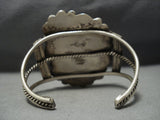 Striking Native American Jewelry Navajo Royston Turquoise Sterling Silver Marc James Bracelet-Nativo Arts