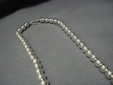 Stunning Sterling Silver Squash Blossom Necklace Old-Nativo Arts