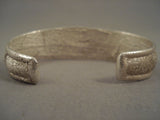 Stunning Tufa Casted Domed Turquoise Native American Jewelry Silver Navajo Bracelet-Nativo Arts
