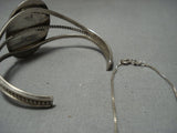 Stunning Vintage Native American Jewelry Navajo Sterling Silver Mother Ofpearl Bracelet-Nativo Arts