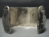 Stunning Vintage Navajo Green Turquoise Sterling Native American Jewelry Silver Bracelet Old Pawn-Nativo Arts