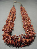 Stunning Vintage Navajo Native American Jewelry jewelry Spiny Oyster Necklace Old-Nativo Arts
