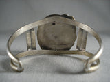 Stunning Vintage Navajo Number 8 Turquoise Native American Jewelry Silver Bracelet Old-Nativo Arts