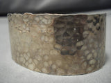 Stunning Vintage Navajo Sterling Silver Native American Bracelet Old-Nativo Arts