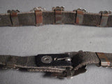 Superb Vintage Navajo Native American Jewelry jewelry Hand Wrought Concho Belt Hat Band Hatband-Nativo Arts