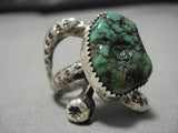 Superior Vintage Zuni Brian Tom Sterling Silver Native American Ring-Nativo Arts