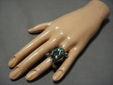 Superior Vintage Zuni Brian Tom Sterling Silver Native American Ring-Nativo Arts
