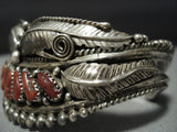 Superlative Vintage Native American Jewelry Hopi Cleve Honyaktewa Sterling Silver Turquoise Bracelet-Nativo Arts