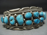 Superlative Vintage Native American Jewelry Navajo Synergy Turquoise Sterling Silver Begay Bracelet-Nativo Arts