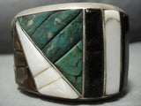 The Best Vintage Native American Jewelry Navajo Daniel Benally Green Turquoise Sterling Silver Bracelet-Nativo Arts