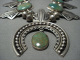 The Best Vintage Native American Jewelry Navajo Thomas Singer Sterling Silver Squash Blossom Necklace-Nativo Arts