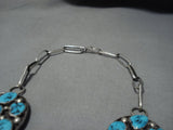 The Best Vintage Native American Jewelry Navajo Tom Moore Sterling Slver Turquoise Necklace Old-Nativo Arts