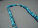 The Best Vintage Navajo Teardrop Turquoise Native American Jewelry Necklace Old-Nativo Arts