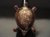 The Best Vintage Navajo Turtle Native American Jewelry Silver Ring Old-Nativo Arts