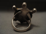 The Best Vintage Navajo Turtle Native American Jewelry Silver Ring Old-Nativo Arts
