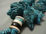 The Biggest And Best Vintage Navajo Native American Jewelry jewelry Nugget Necklace Ont He Internet- 502 Grams!-Nativo Arts