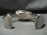 The Most Talented Native American Jewelry Silver Smith Of San Felipe Isaiah Ortiz Agate Native American Jewelry Silver Bracelet-Nativo Arts