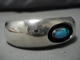 Tremendous Vintage Native American Navajo Dawn Lucas Sterling Silver Bracelet Old-Nativo Arts