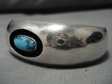 Tremendous Vintage Native American Navajo Dawn Lucas Sterling Silver Bracelet Old-Nativo Arts