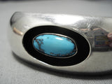Tremendous Vintage Native American Navajo Dawn Lucas Sterling Silver Bracelet Old-Nativo Arts