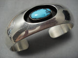 Tremendous Vintage Native American Navajo Dawn Lucas Sterling Silver Bracelet Old-Nativo Arts
