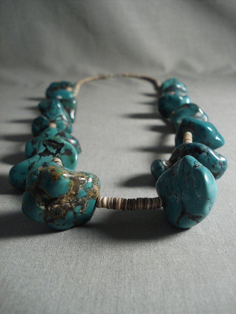 Ultra Chunk Green Nuggets Vintage Navajo Native American Jewelry jewel ...