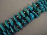 Uniqaue And Old! Vintage Navajo Native American Jewelry jewelry/ Santo Domingo Turquoise Jacla Heishi Necklace-Nativo Arts