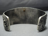 Unique Navajo Sterling Silver Native American Jewelry Cuff Bracelet Jewelry-Nativo Arts