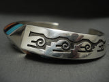 Very Important Lonn Parker Turquoise Native American Jewelry Silver Bracelet-Nativo Arts