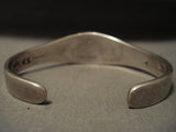 Very Important Smithsonian Quality Vintage Hopi Charles Supplee Gold Bracelet-Nativo Arts