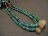 Very Old Navajo Native American Jewelry jewelry Turquoise Necklace-Nativo Arts
