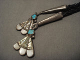 Very Old Zuni Bird Native American Jewelry Silver Bolo Tie-Nativo Arts