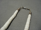 Very Rare Vintage Isleta Sterling Silver Native American Necklace Old-Nativo Arts
