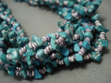 Very Rare! Vintage Navajo Native American Jewelry jewelry Turquoise Purple Shell Necklace-Nativo Arts
