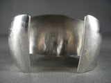 Very Rare Vintage Santo Domingo 'Ancient Pot' Native American Jewelry Silver Bracelet-Nativo Arts