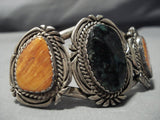 Vintage Navajo Emerald Valley Turquoise Sterling Silver Native American Jewelry Bracelet-Nativo Arts