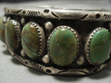 Vintage Navajo Royston Turquoise Sterling Silver Native American Bracelet Old-Nativo Arts